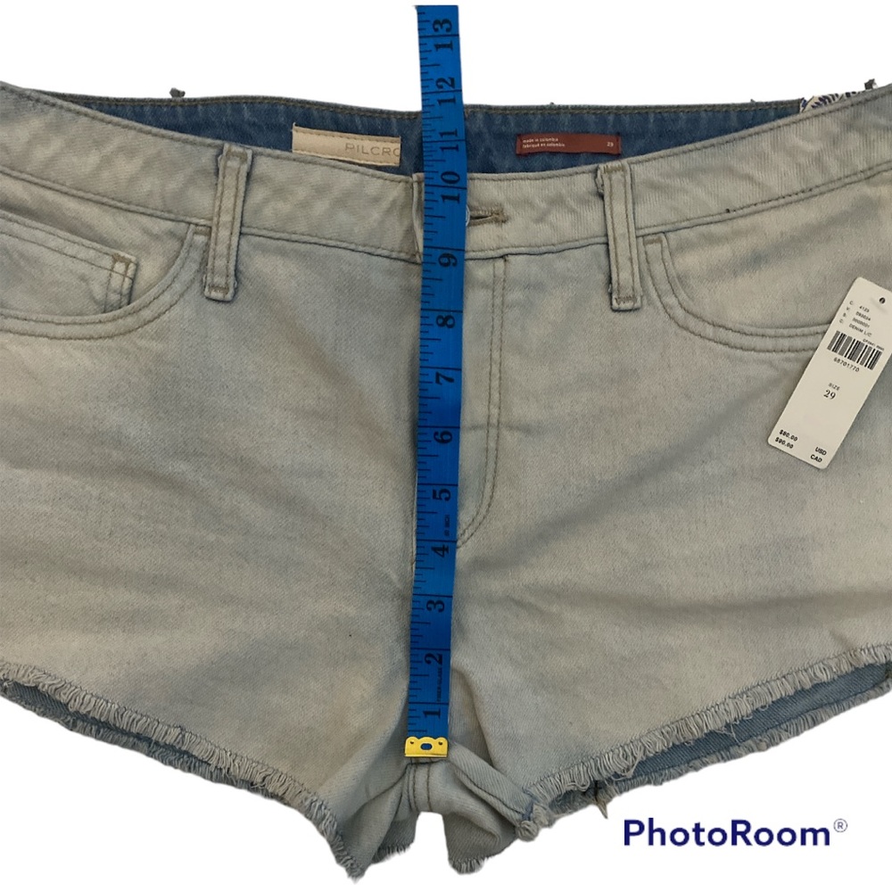 Anthropologie Pilcro Denim Micro Shorts Size 29 - Picture 7 of 8